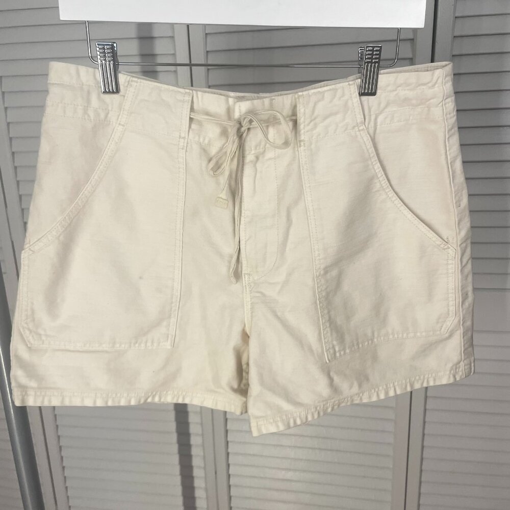 Ivory Cotton Vince Shorts